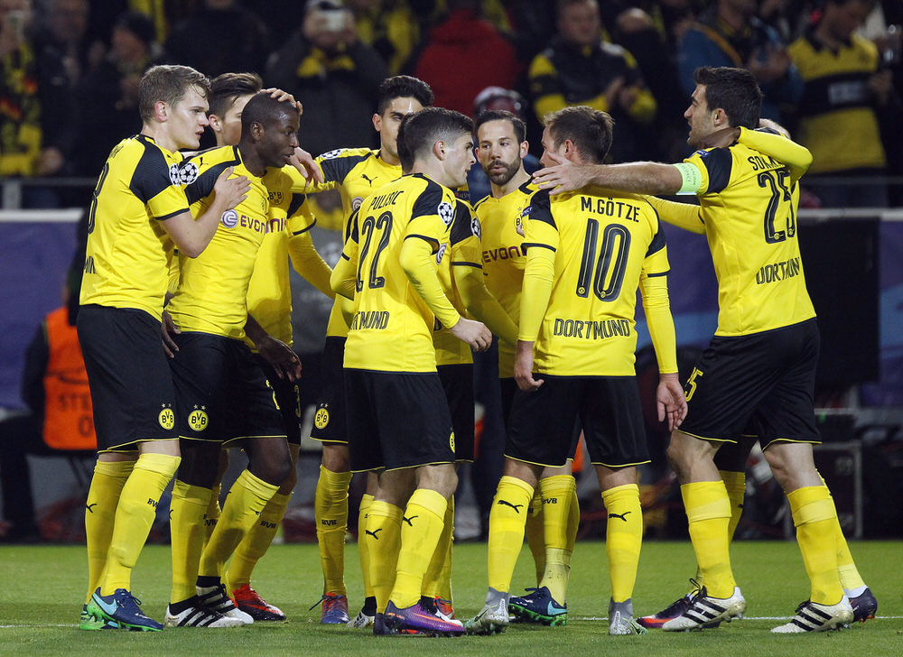 U 4. kolu Grupe "F" Borussia Dortmund se večeras na Signal Iduna Parku sastala sa Sportingom iz Lisabona. ( Leon Kuegeler - Anadolu Agency )