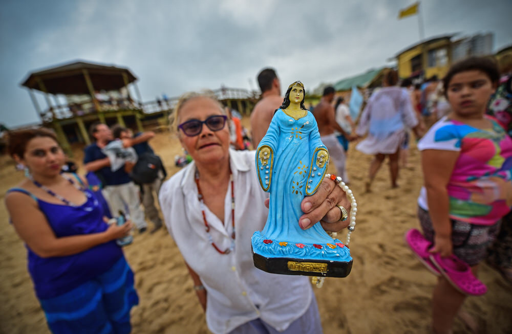Punto Del Este, Urugvaj - 03. februar 2017: U urugvajskom gradu Punta del Este počeo je Festival "Lemanja", koji se održava u čast Lemanje, božice vode. ( Carlos Lebrato - Anadolu Agency )