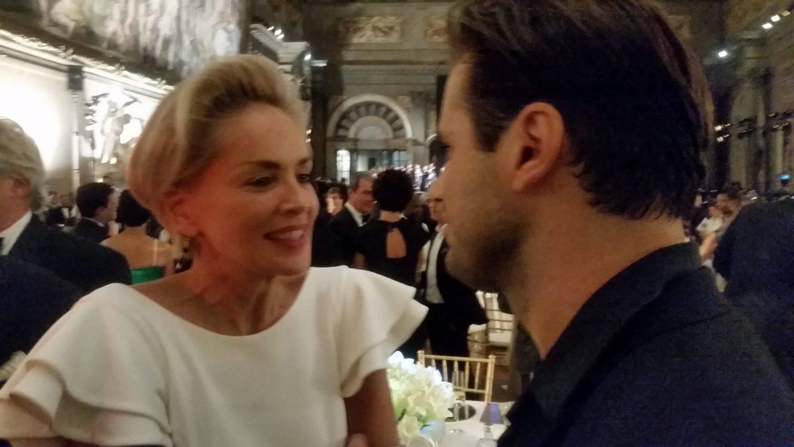 Hauser With Sharon Stone