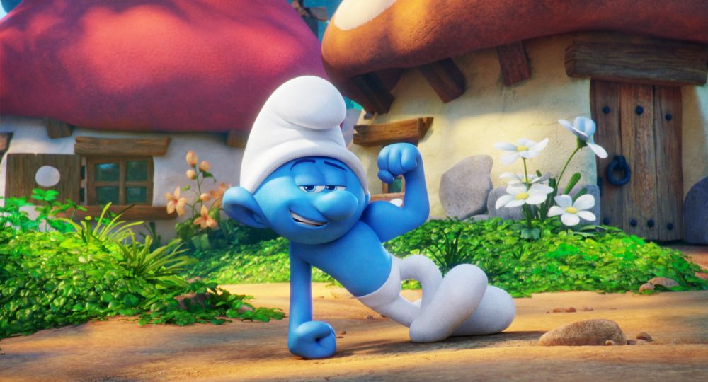 Hefty (Joe Manganiello) in Columbia Pictures and Sony Pictures Animation's SMURFS: THE LOST VILLAGE.