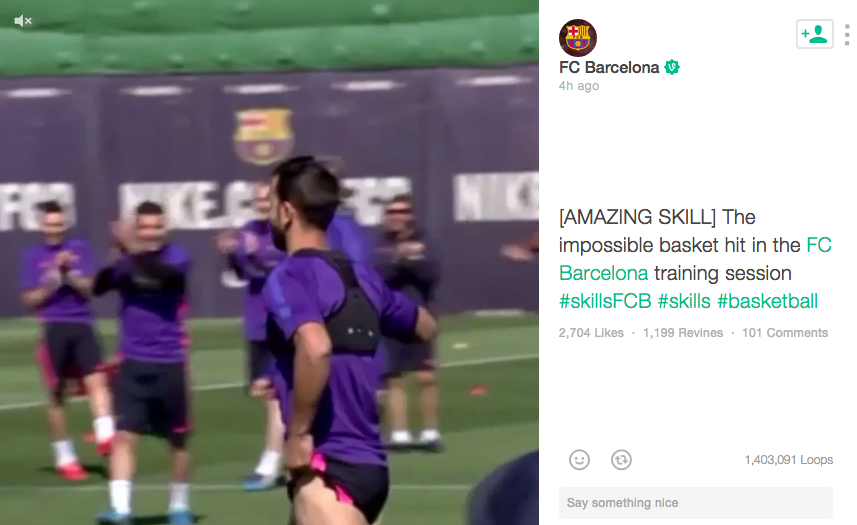 Vine video: Ovako treniraju fudbaleri Barcelone, Life.ba