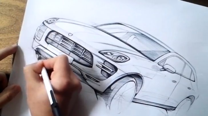 Kad ga već ne možete kupiti: Olovku u ruke i nacrtajte sebi Porsche #video, Life.ba