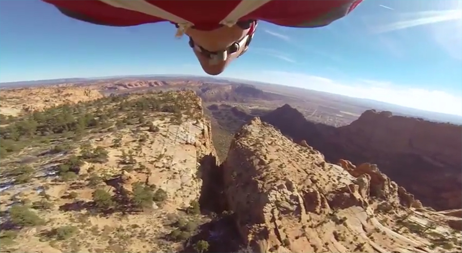 Samo jedna minuta u zraku: Let kroz kanjon #video, Life.ba