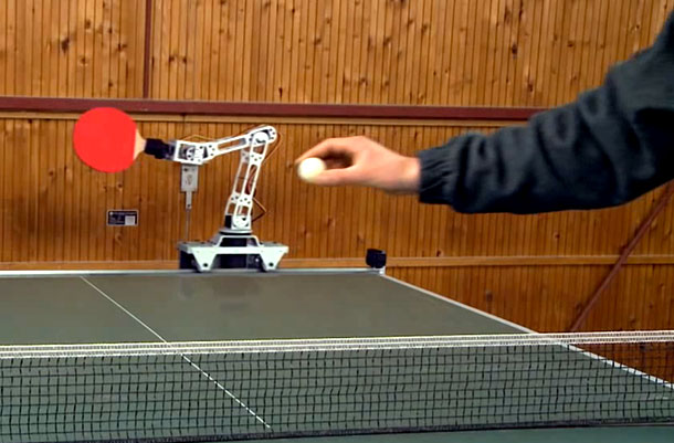 Ping pong robot: Čovjek protiv mašine, opet #video, Life.ba