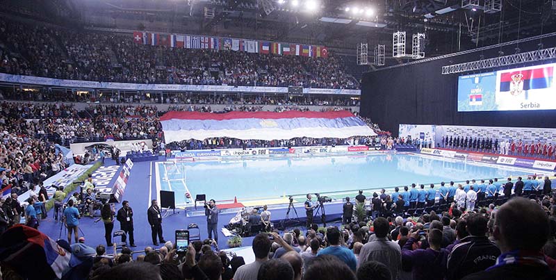 Otvoreno Evropsko vaterpolo prvenstvo u prepunoj beogradskoj Areni, Life.ba