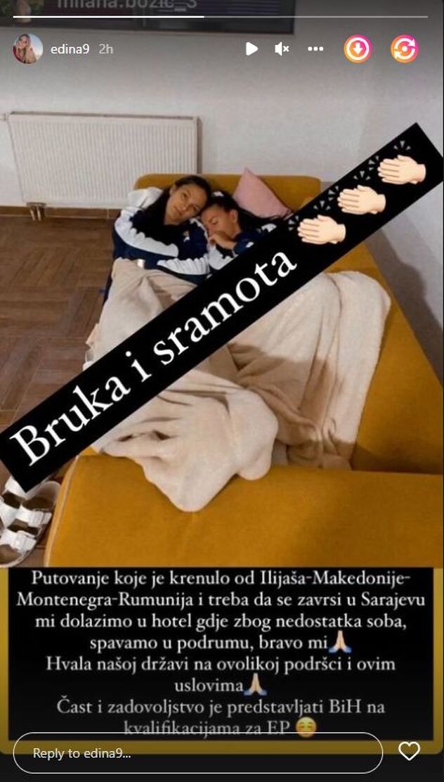 (FOTO) BRUKA I SRAMOTA: Odbojkašice umjesto u hotelima spavaju u podrumskim sobama, Life.ba
