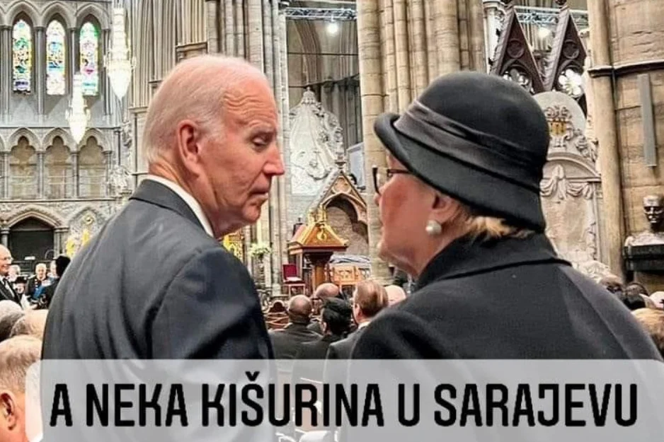 Bisera Turković i Joe Biden postali hit na društvenim mrežama: Pljušte smiješne fotografije i videozapisi, Life.ba