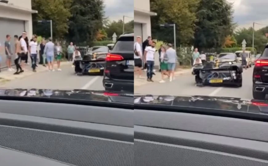 (VIDEO) U Zagrebu razbijen automobil vrijedan 15 miliona eura, Life.ba