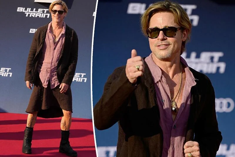(FOTO) Brad Pitt glavna zvijezda crvenog tepiha u Berlinu: Pojavio se u suknji, Life.ba