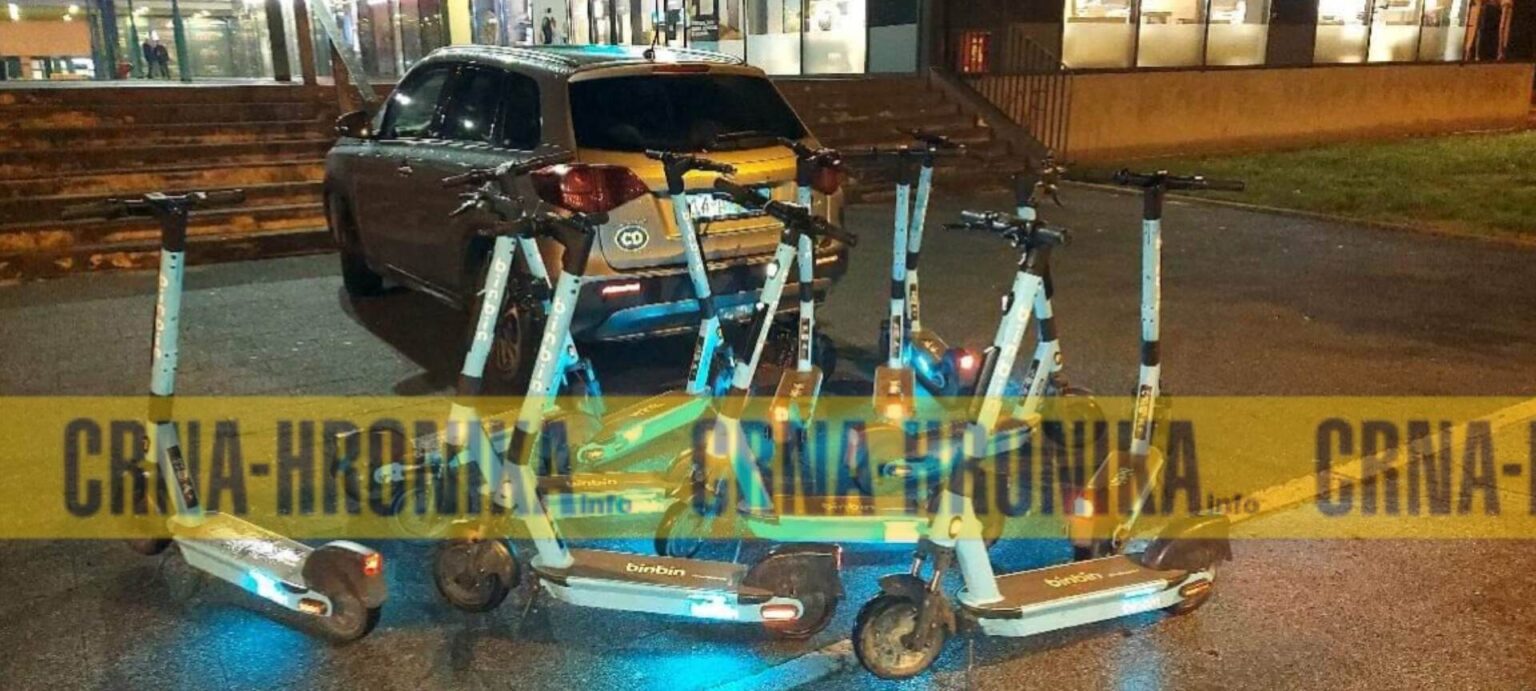 (FOTO) Ogorčeni Sarajlija se &#8220;osvetio&#8221; diplomati zbog bahatog parkiranja: Parkirao deset BinBin romobila da ne može izaći, Life.ba