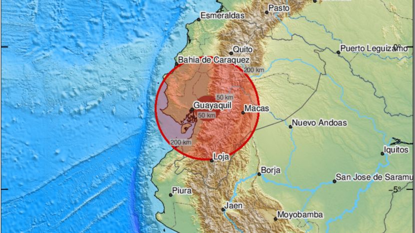 Ekvador pogodio jak zemljotres, Life.ba